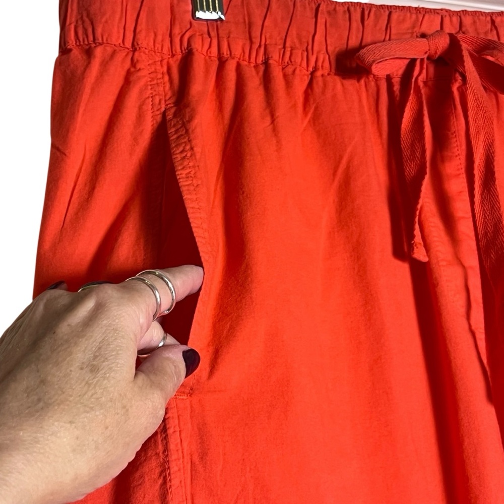 Xirena Draper Mandarin Orange Lightweight Elastic Waist Pull-On Pants — Size XL - Picture 4 of 13